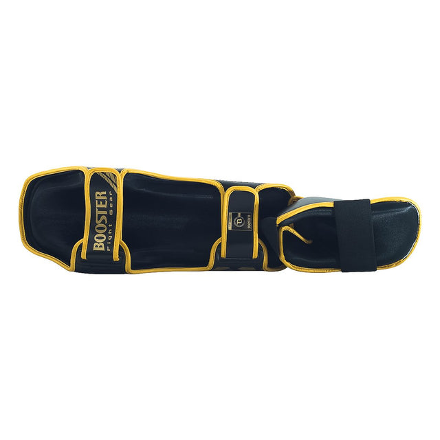 Booster Schienbeinschoner Kickbox BFG Cube – Schwarz/Gold