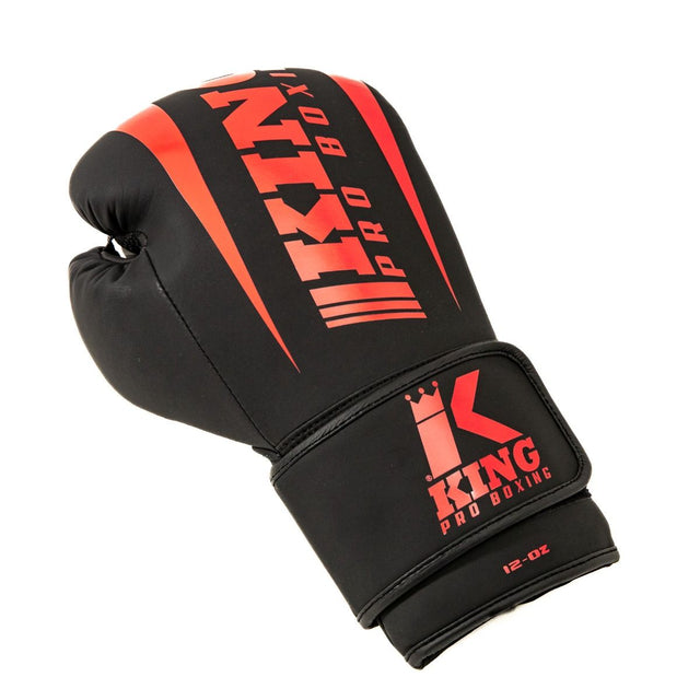 Gants de boxe King Pro Boxing Revo – Noir/Rouge