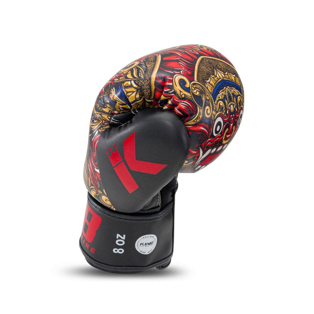 Guantoni da boxe King Pro Boxing BG Baron – Nero/Rosso/Oro