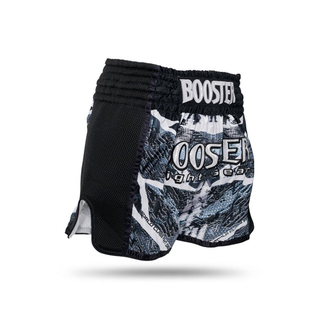 Pantalones de kickboxing Booster Alien – Negro/Gris