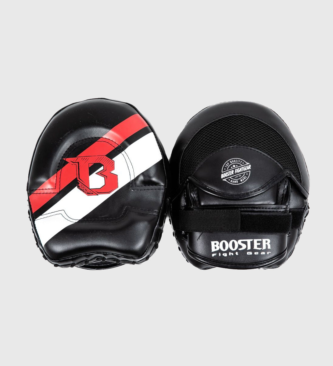 Booster Handpads - Zwart/Rood/Wit - Trap & Stootkussens