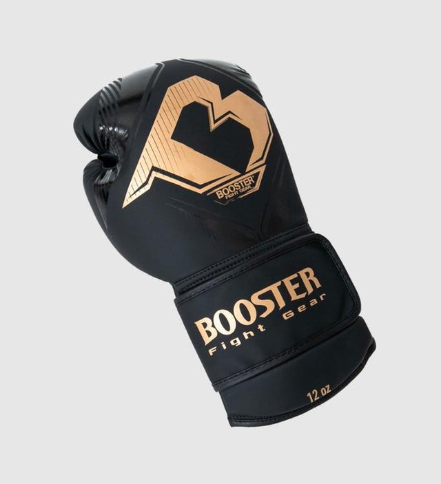 Guantes de boxeo Booster Bangkok – Negro/Oro