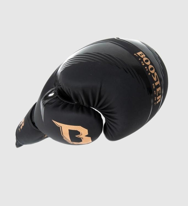 Guantes de boxeo Booster Bangkok – Negro/Oro
