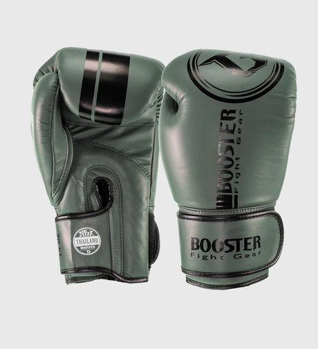 Guantes de boxeo Booster Dominance – Verde militar/Negro
