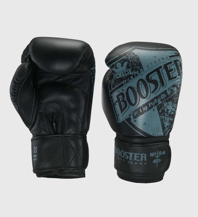 Gants de boxe Booster Shield – Noir/Gris