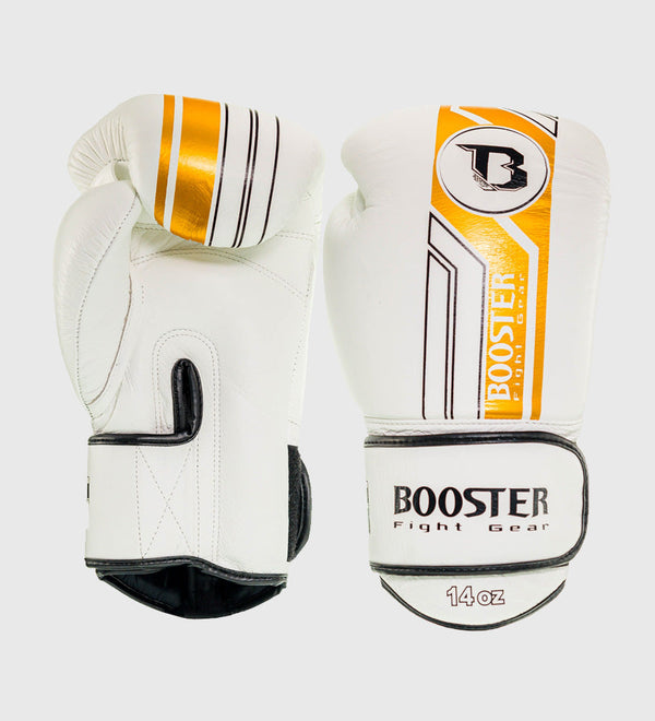 Booster Boxing gloves V9 – White/Gold