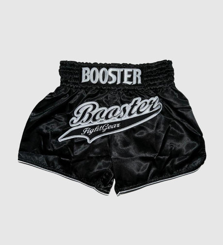 Booster Kickbox-Shorts Slugger – Schwarz/Silber – Shorts