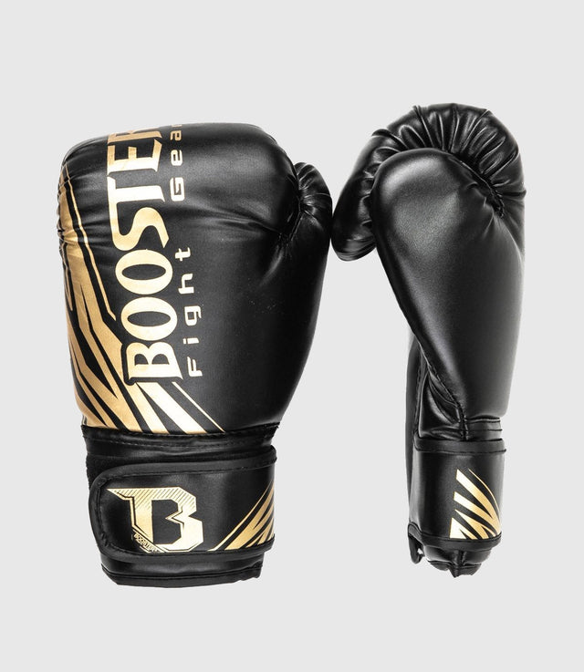 Guantoni da boxe Booster Kickboxing Kids – Nero/Oro