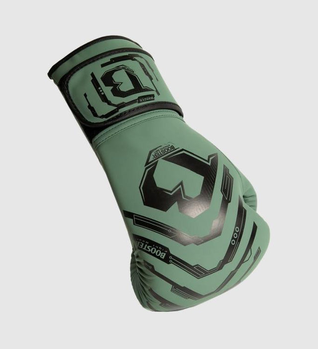 Guantes de boxeo Booster Kickboks Elite Youth Kids – Caqui/Negro