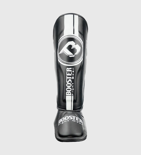 Booster Kickboks Scheenbeschermers Dominance - Schwarz/Weiß - Schienbeinschoner