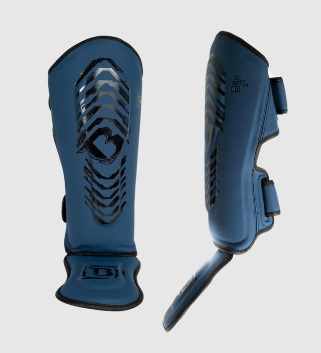 Protège-tibias Booster Elite V2 – Bleu/Noir - Protège-tibias