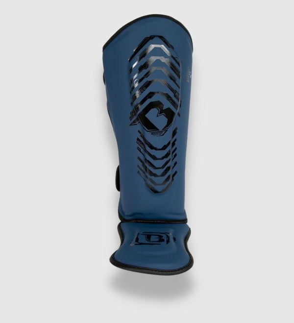 Booster Kickboks Scheenbeschermers Elite V2 Kinderen - Blauw/Zwart