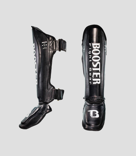 Booster Kickbox-Schienbeinschoner V3 – Schwarz – Schienbeinschoner