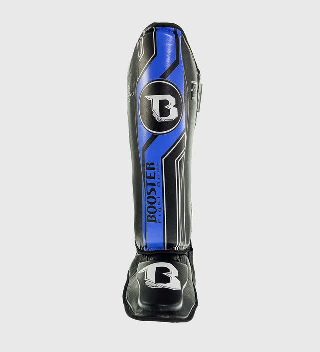 Protège-tibias Booster Kickboks V9 – Noir/Bleu – Protège-tibias