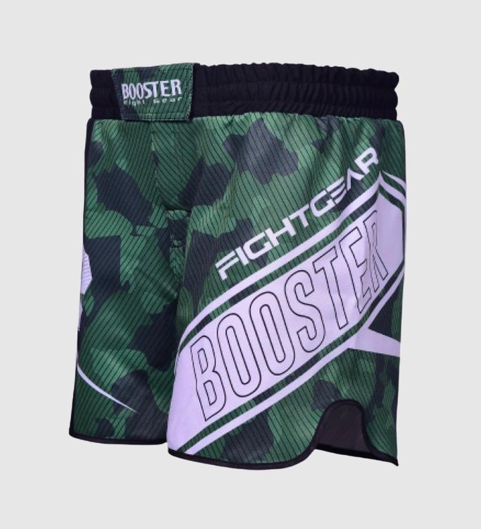 Booster MMA Broekje B Force 3 - Zwart/Groen/Wit - Shorts