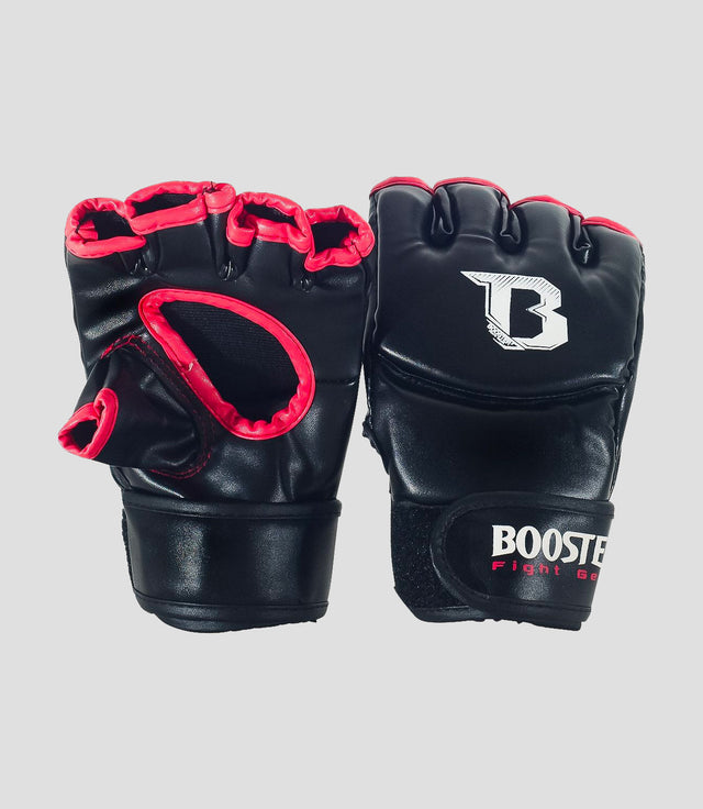Gants de MMA Booster – Noir/Rouge