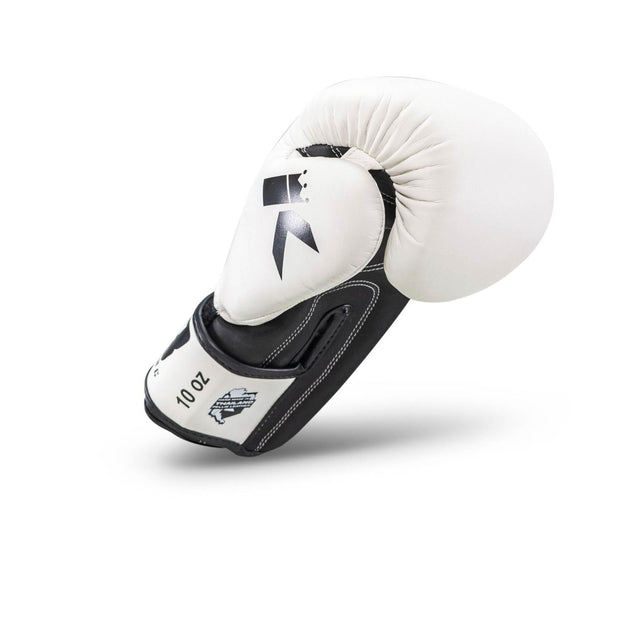 King Pro Boxing Boxhandschuhe BGK1 – Weiß/Schwarz