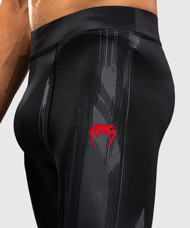 Shorts de compression Venum Demon – Noir/Gris