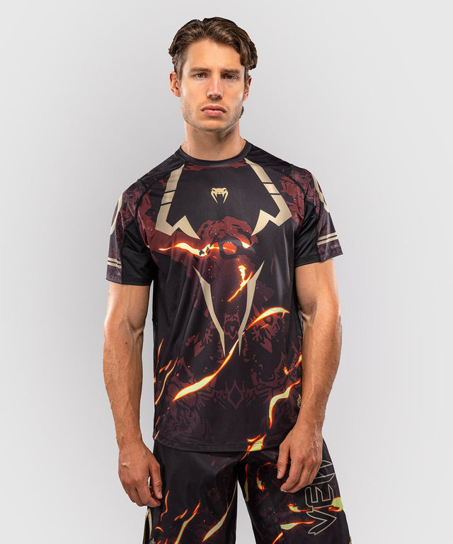 T-shirt Venum x Jujutsu Kaisen Sukuna – Nero/Beige chiaro