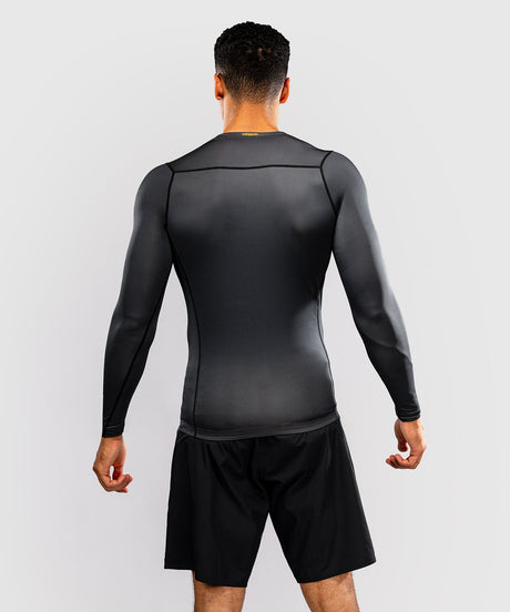 Rashguard Venum Attack manches longues – Noir/Or