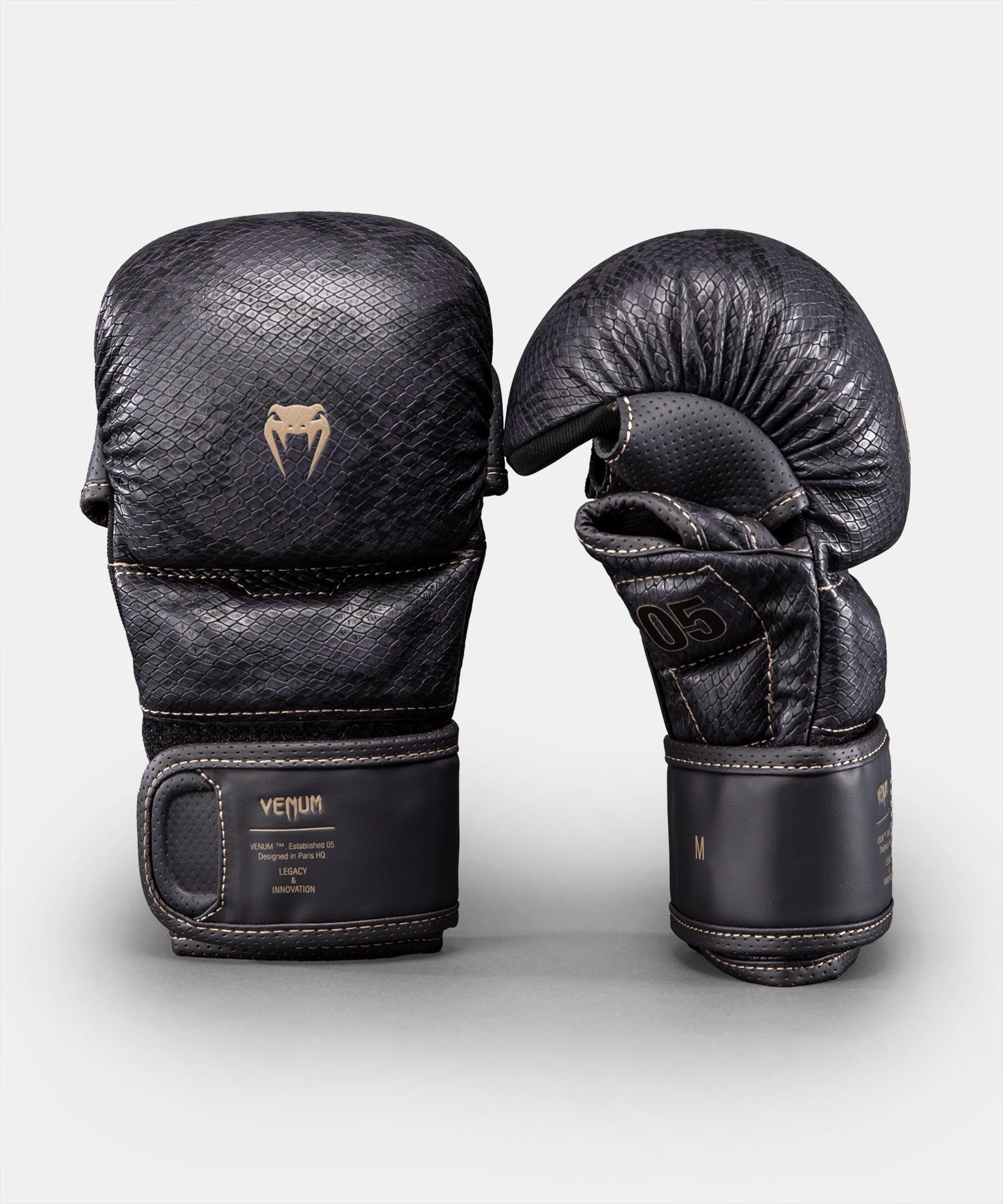 Gants de MMA Venum Impact Evo Scales – Violet foncé