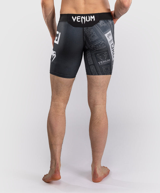 Venum Compressiebroek Karate Combat - Zwart/Grijs