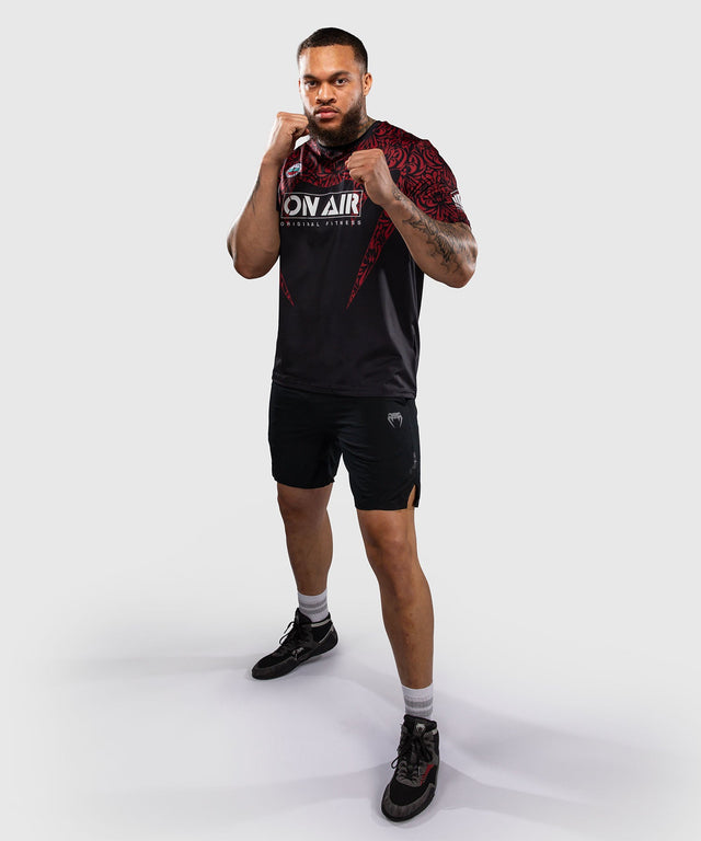 T-shirt Venum Bulgarian Top Team – Noir/Rouge