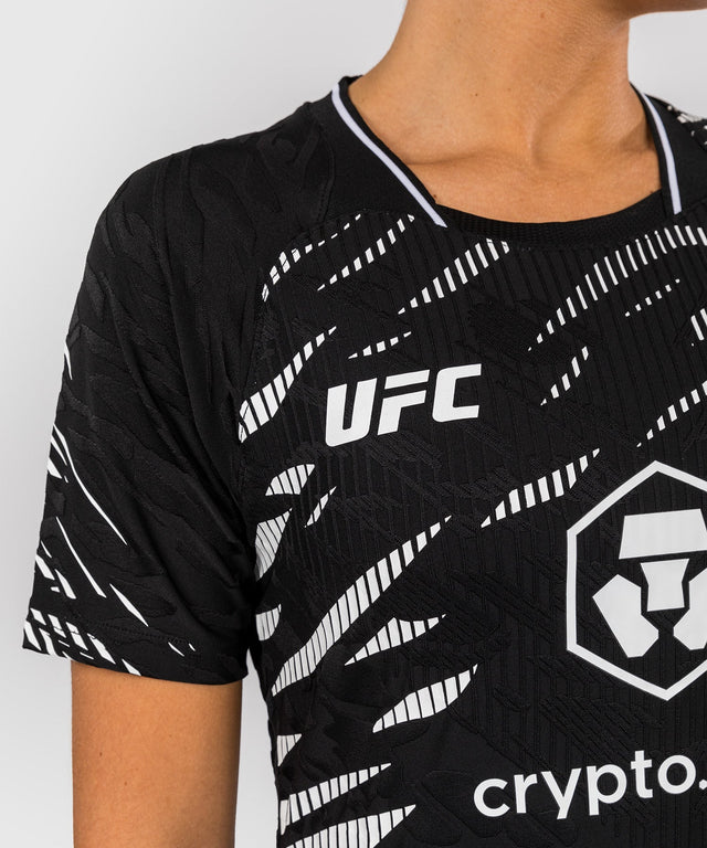T-shirt UFC Venum Fusion Fight Night – Donna Nero