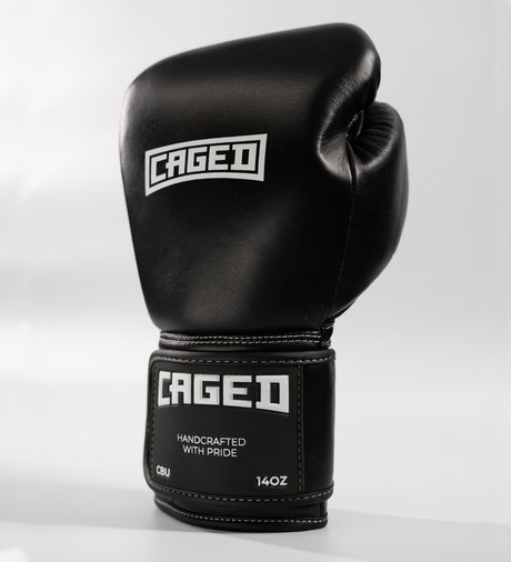 Gants de boxe Caged X Series – Noir/Blanc