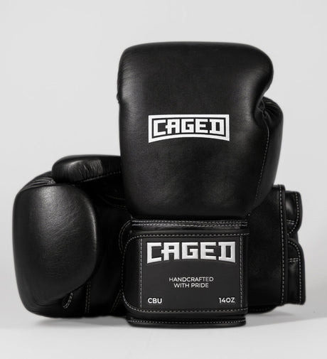 Gants de boxe Caged X Series – Noir/Blanc