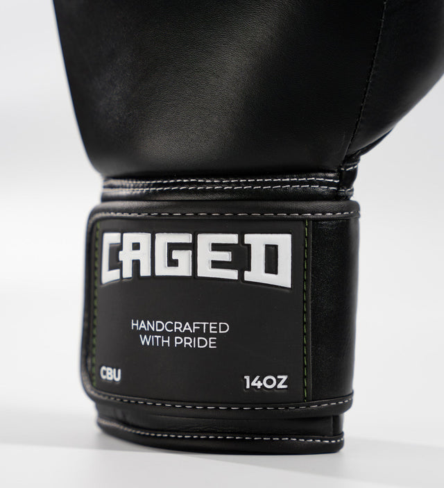 Gants de boxe Caged X Series – Noir/Blanc