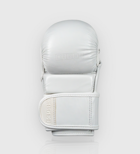 Gants de MMA Caged X Series Sparring – Blanc/Blanc