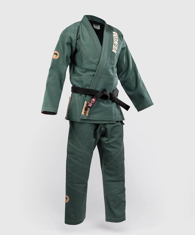 Kimono BJJ Venum Elite 5.0 – 450 – Verde bosco