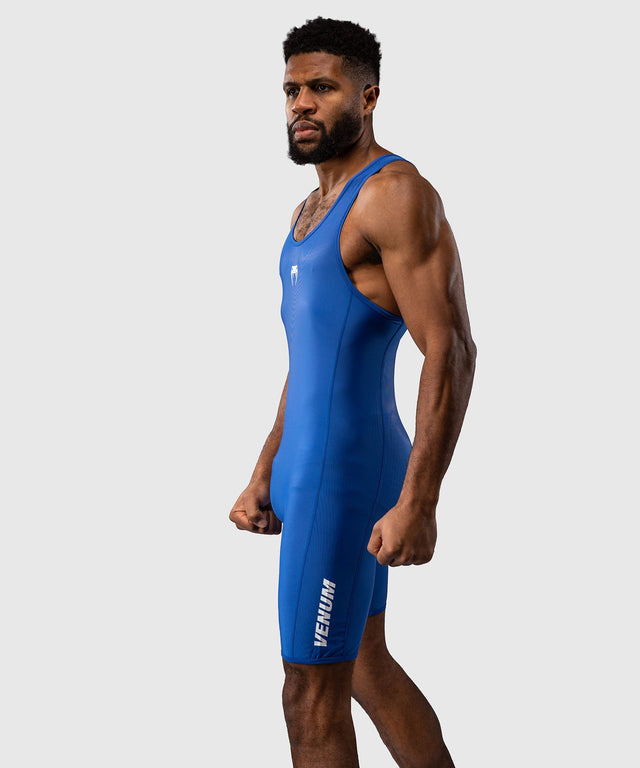 Singlet de lucha Venum Challenger – Azul