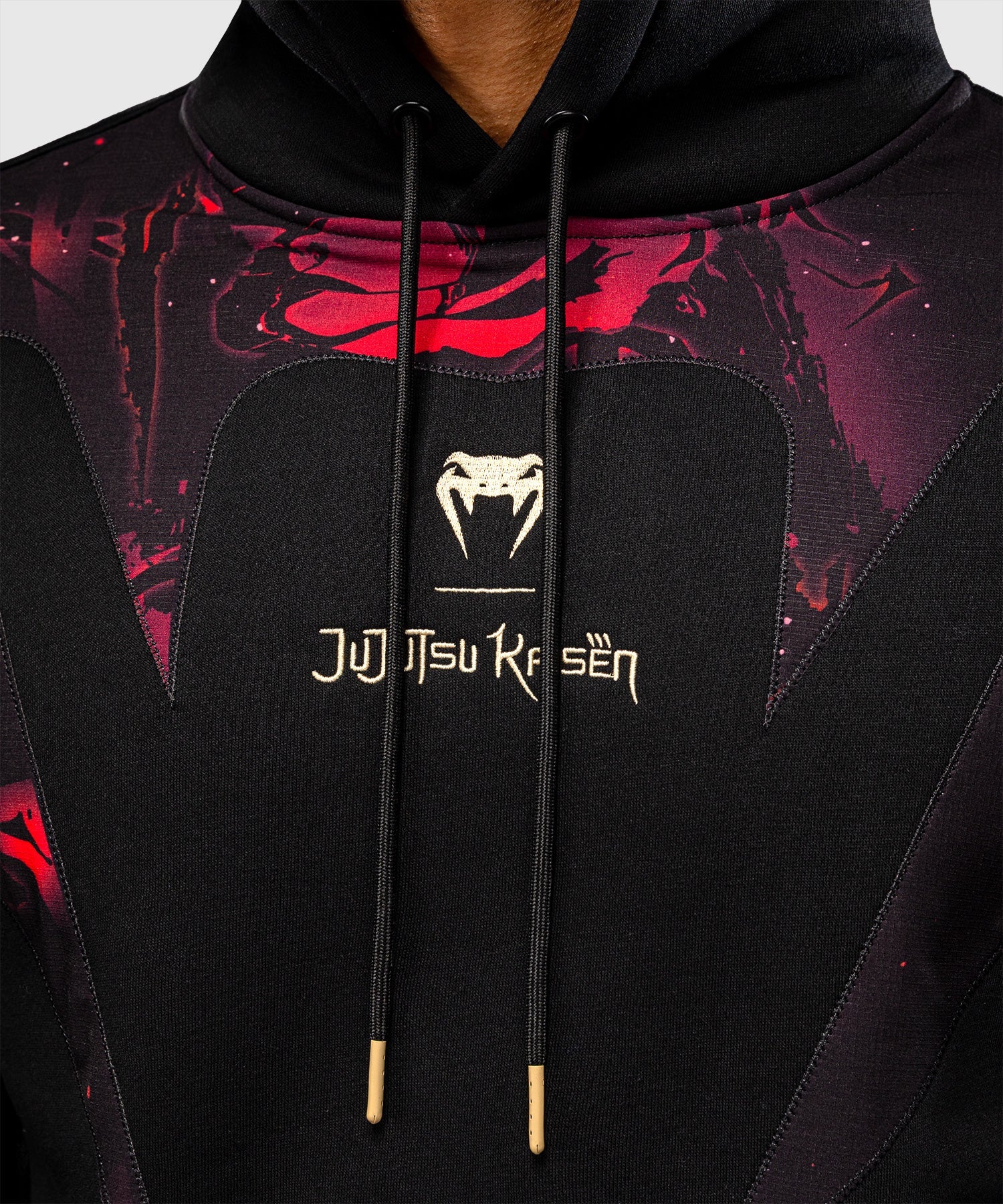 Venum Hoodie Jujutsu Kaisen Itadori – Negru/Roșu