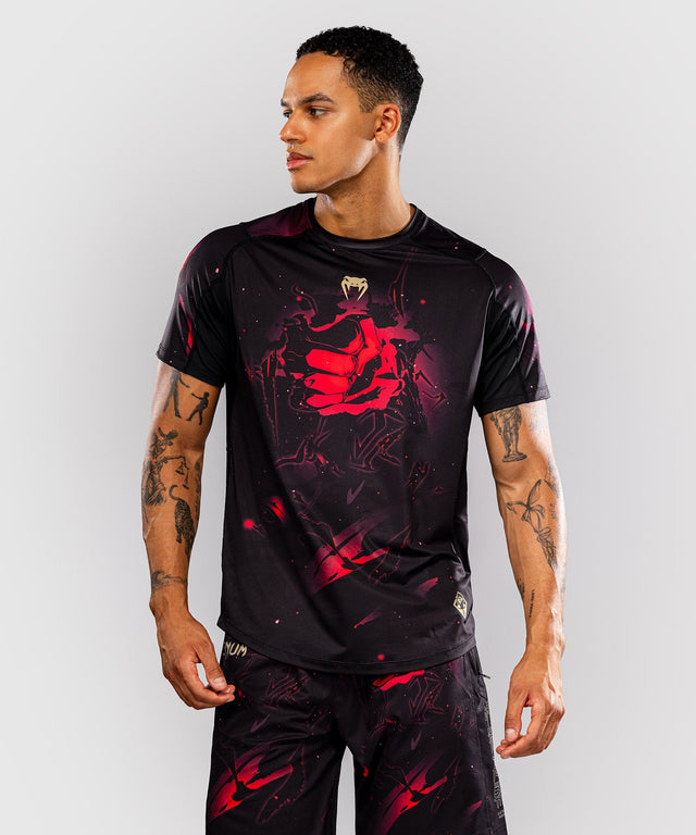 Venum T-shirt Itadori Dry Tech – Noir/Rouge