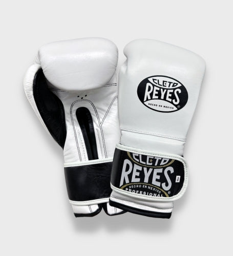 Guantes de boxeo Cleto Reyes Sparring – Blanco/Negro