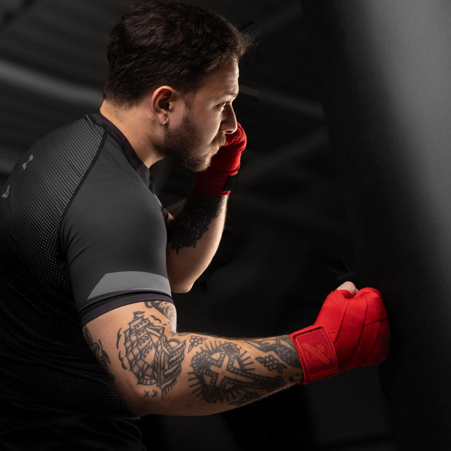 Hayabusa Handwraps Knuckle Guard – Rot