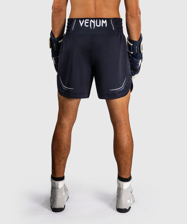 Shorts de boxe Venum G-Core – Bleu marine/Blanc