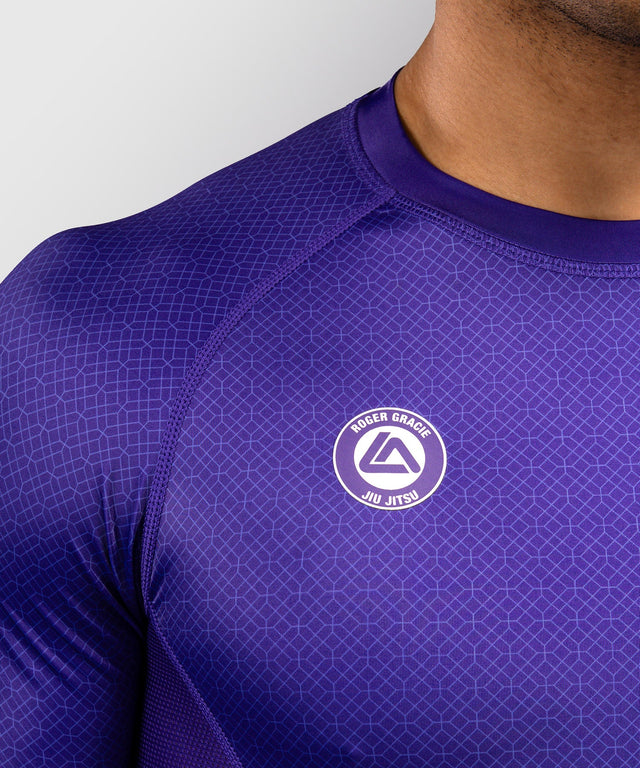 Rashguard Venum x Roger Gracie Academy Maniche Corte – Viola