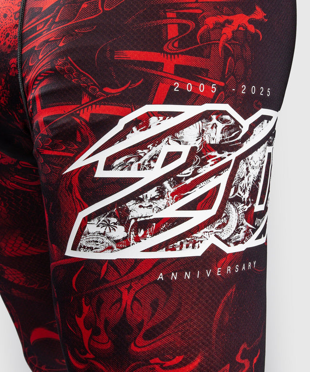 Venum Kompressionsshorts 20th Anniversary – Schwarz/Rot