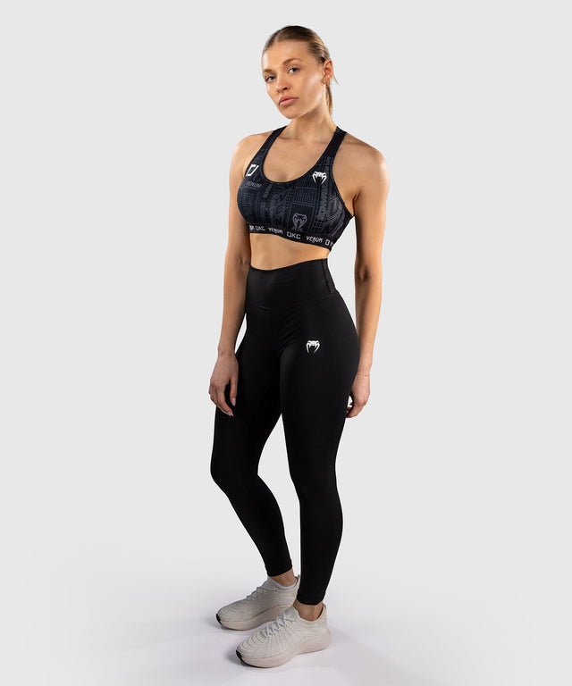 Venum Karate Combat Sports bra – Black/Grey