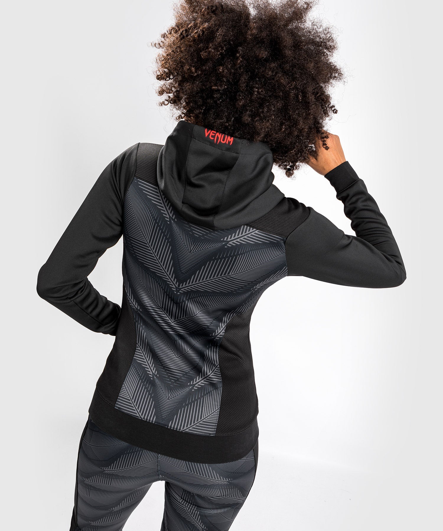 Venum Phantom Hoodie – Schwarz/Rot