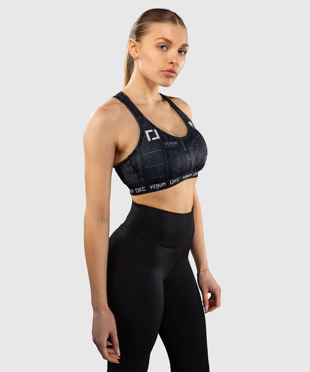 Venum Karate Combat Sports bra – Black/Grey