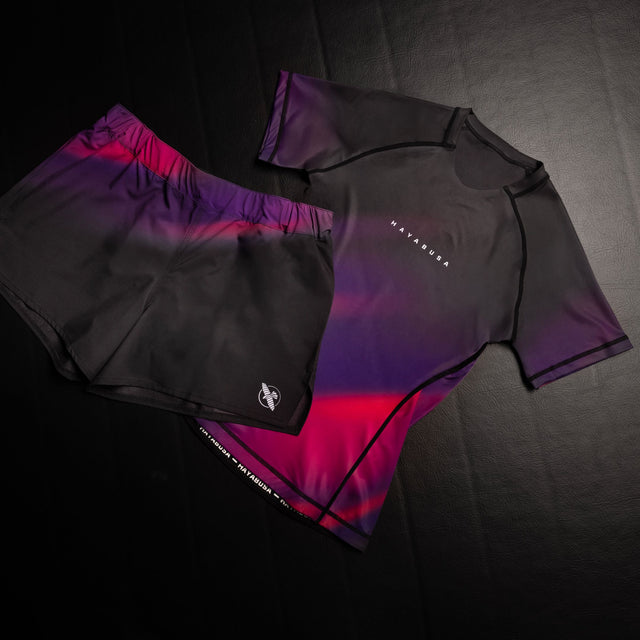 Hayabusa Rashguard Apex Nova Kurzarm Damen – Lila