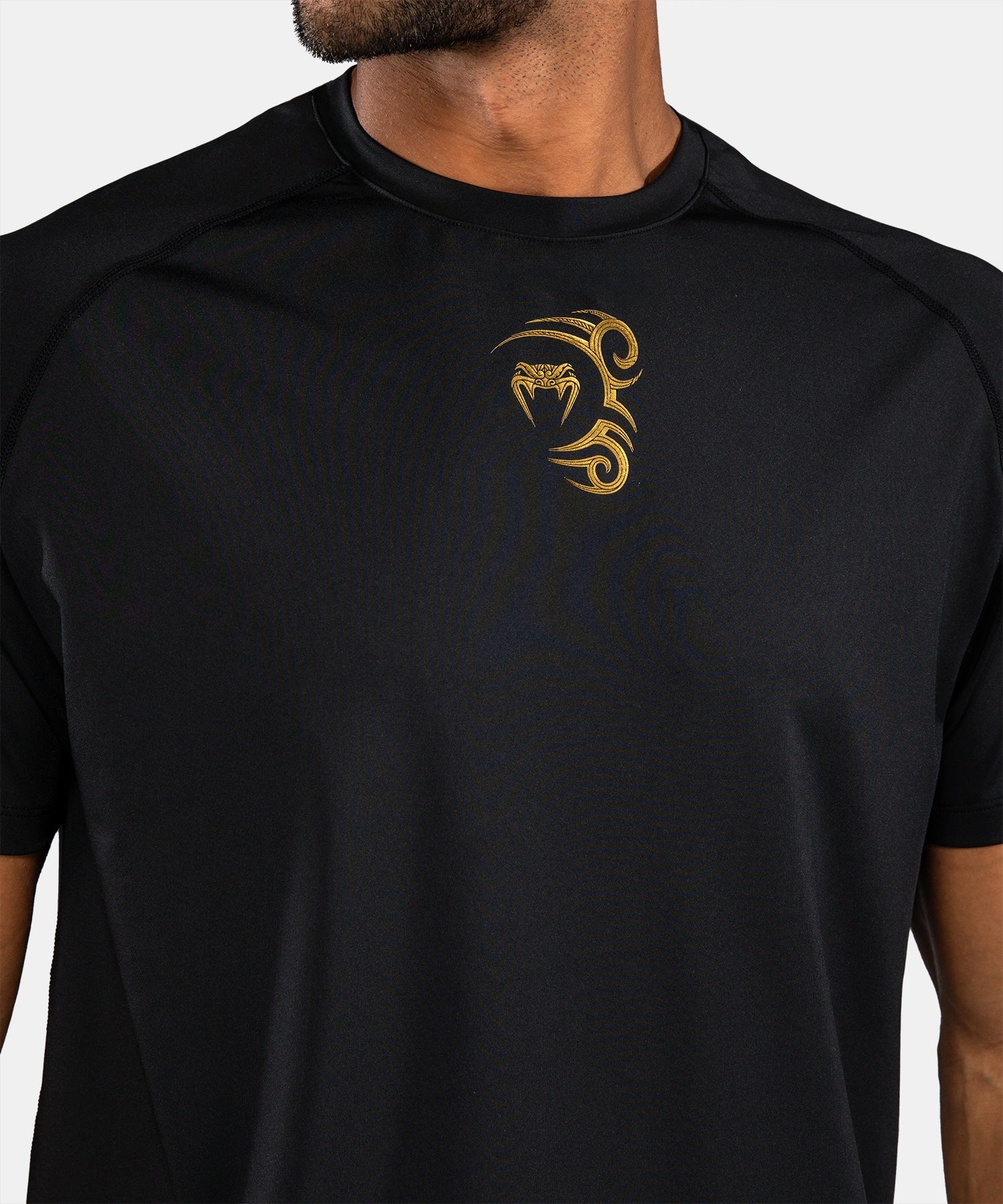 Venum x Mike Tyson T-Shirt Tiger Dry Tech – Noir/Or