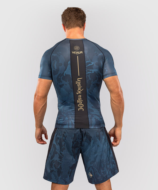 Rashguard Venum Fushiguro Manches Courtes – Bleu