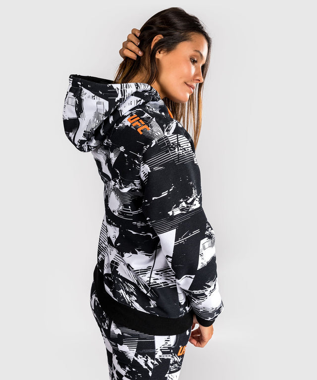 Felpa con cappuccio Venum UFC Zenith da donna – Bianco