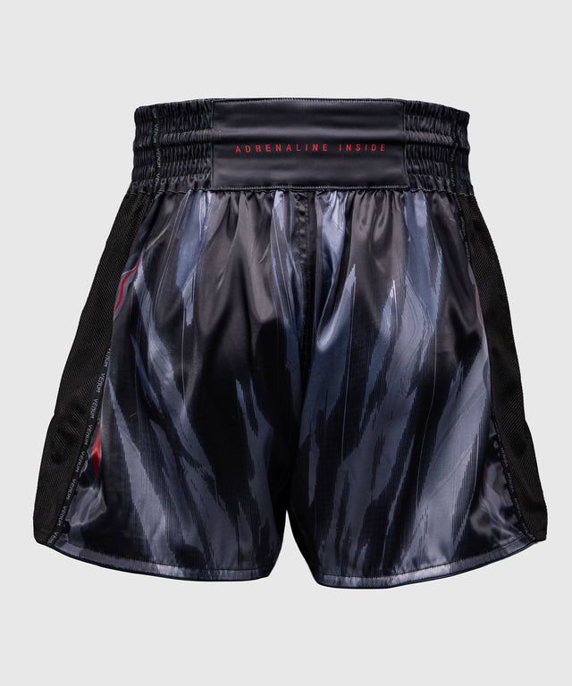 Pantalones de Muay Thai Venum Demon – Negro/Gris