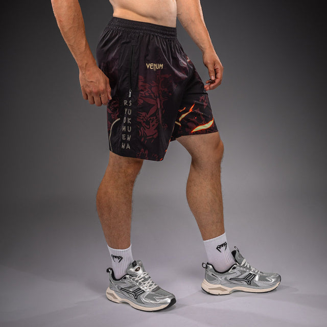 Pantalones de entrenamiento Venum Sukuna – Negro/Beige claro